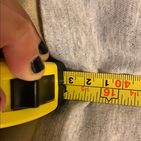 Grey blue and purple glittery comfy 
 frozen shirt - Picture 7 of 8